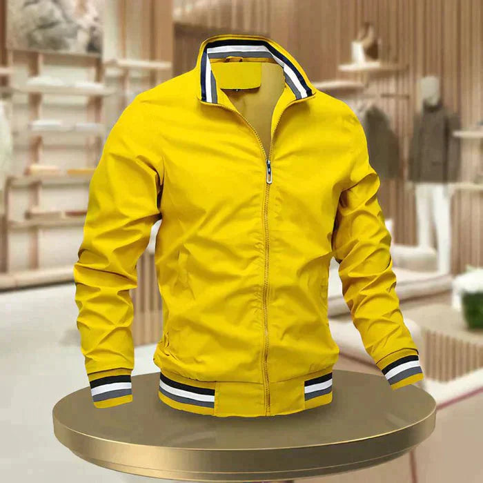 Casual Men’s Jacket with Zipper for Everyday Comfort