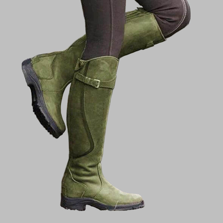 Women's Water-resistant Winter Riding Boots