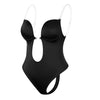 Deep V Backless Body Shaper for Seamless Elegance