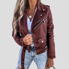 Women’s Lined Leather Jacket
