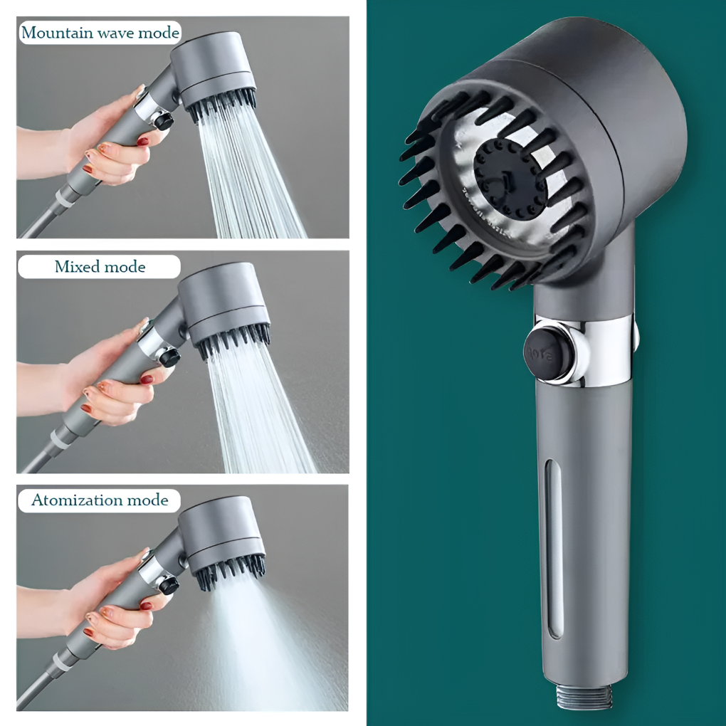 AquaTune – Spa-Quality Water-Saving Shower Head