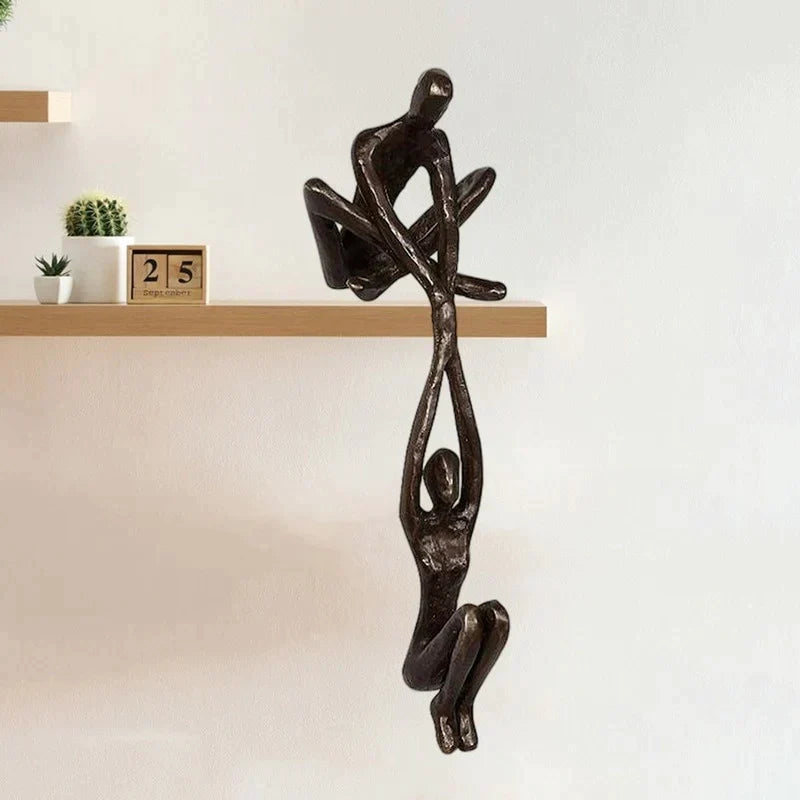 Eternal Love and Strength Sculpture Figurine – A Symbol of Love and Harmony