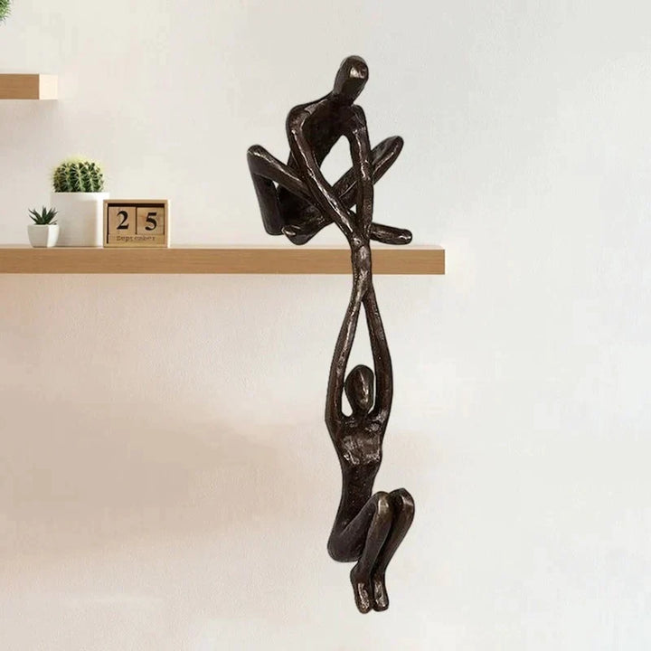 Eternal Love and Strength Sculpture Figurine – A Symbol of Love and Harmony
