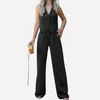 Women’s Sleeveless Vest & Long Pants