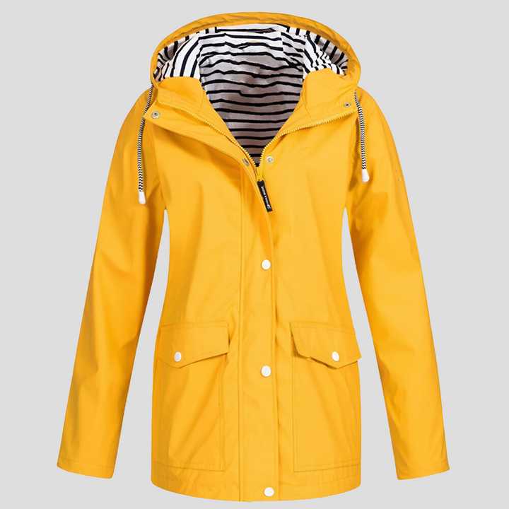 Women’s Water-resistant and Wind-resistant Hooded Jacket