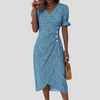 Women’s Elegant Floral Midi Dress