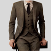 Men’s Three-Piece Suit Slim-Fit Trousers