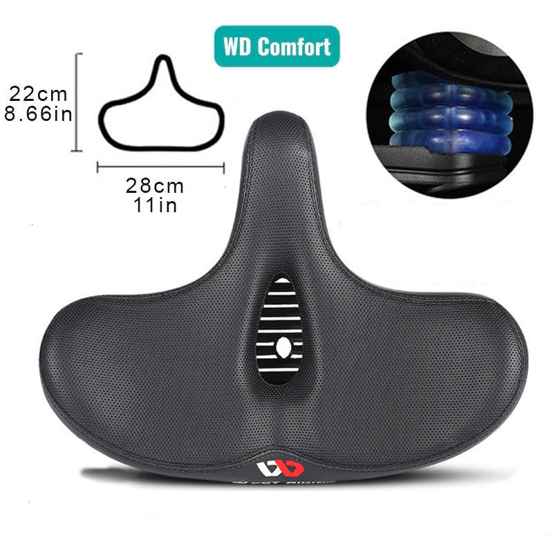 CyclePad Comfortable Bicycle Saddle with Extra Wide Seat