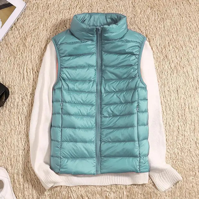 Women's Ultra Light Down Vest Warm & Lightweight