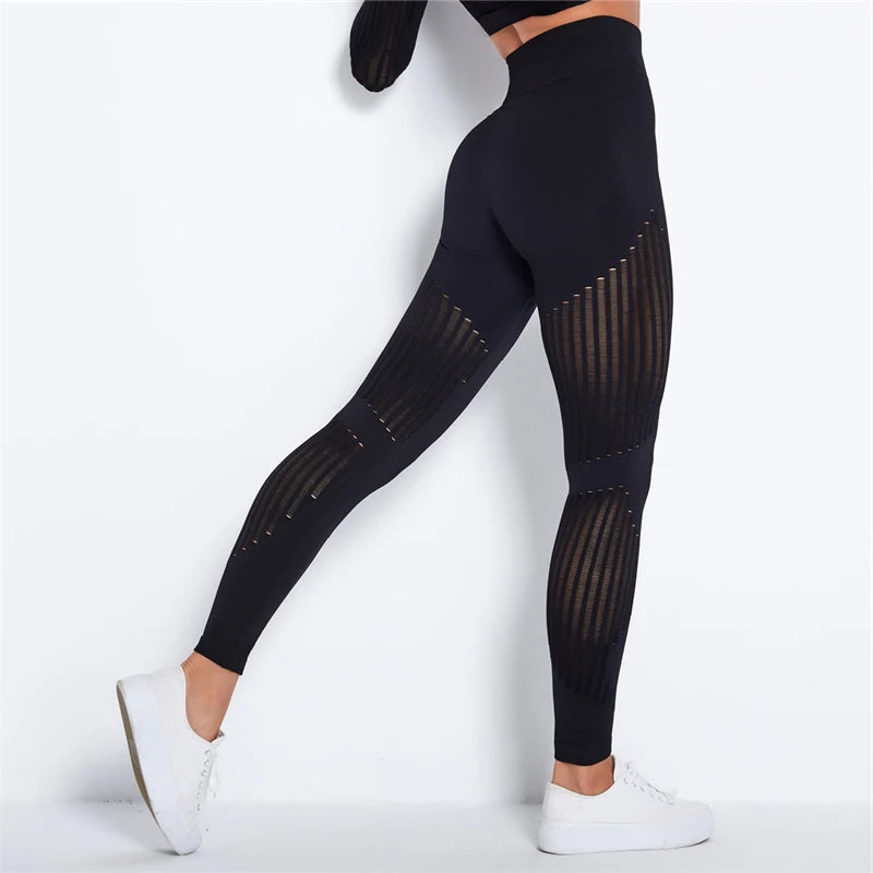 Sculpting High-Waist Seamless Leggings for Women