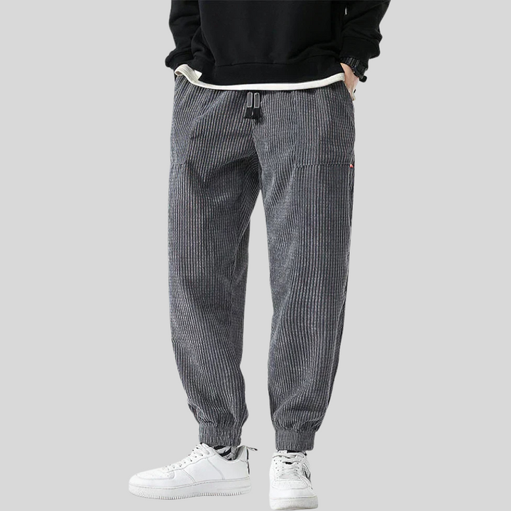 Men’s Wide Cord Joggers – Relaxed Everyday Style