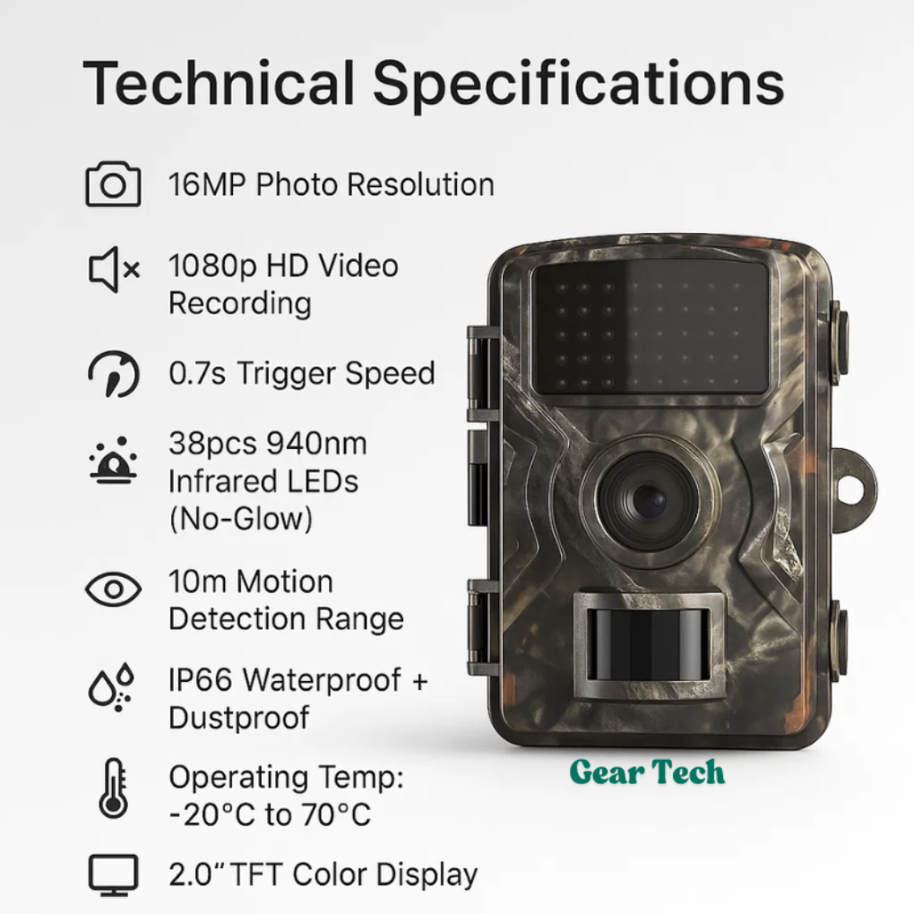 Night Vision Wildlife Camera