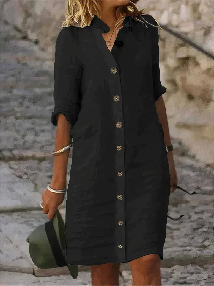 Reese Shirt Dress – Effortless Elegance for Warm Days