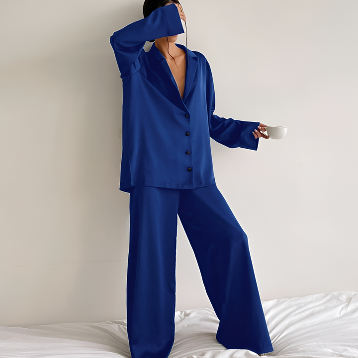 Women’s Satin Loungewear Set