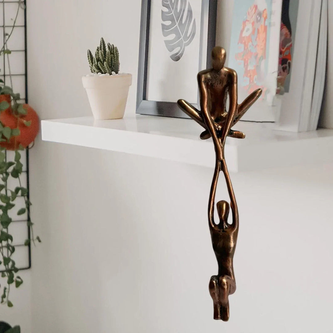 Eternal Love and Strength Sculpture Figurine – A Symbol of Love and Harmony