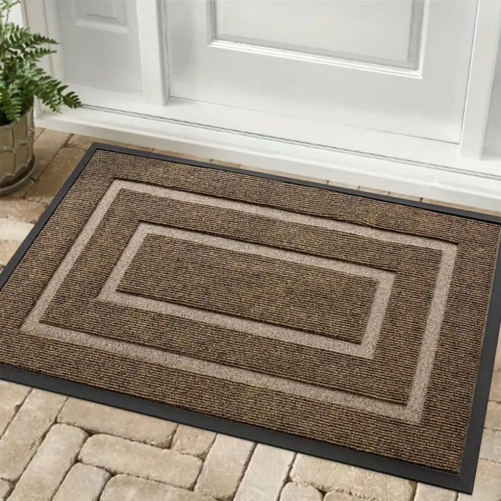 Durable Waterproof All-Season Rubber Door Mat