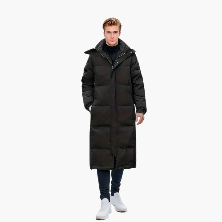Men's Padded Jacket for Winter with Full Zipper