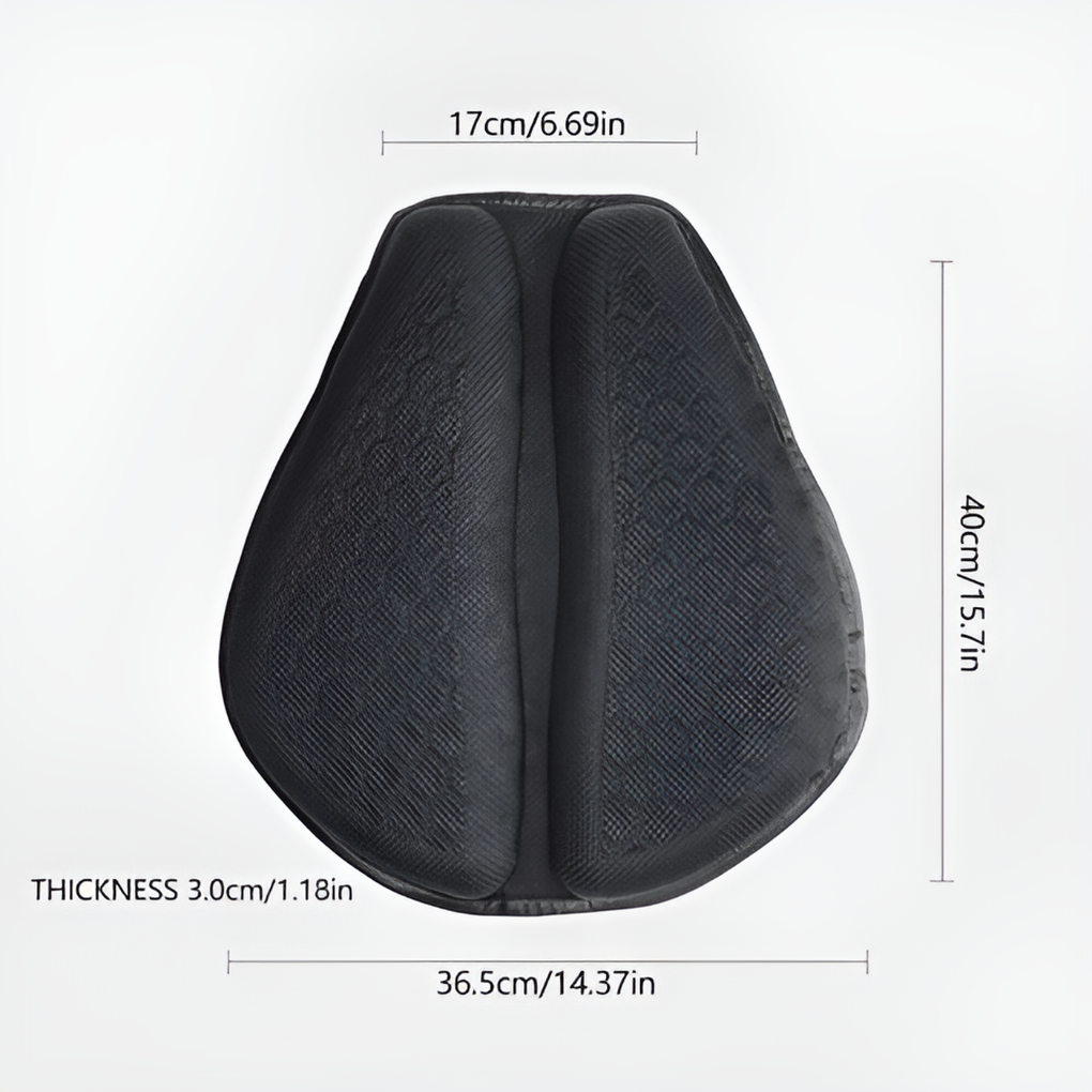 Motorcycle Gel Seat Pad for Long Distance Rides