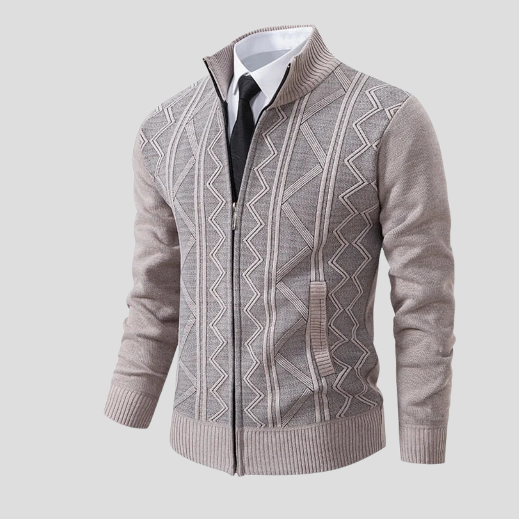 Men’s Cardigan – Knit Style Layering Piece
