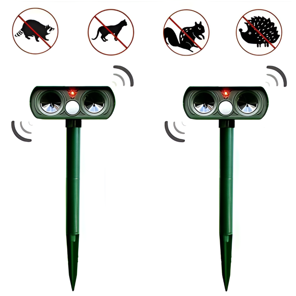 Infrared Solar Powered Animal Pest Repeller