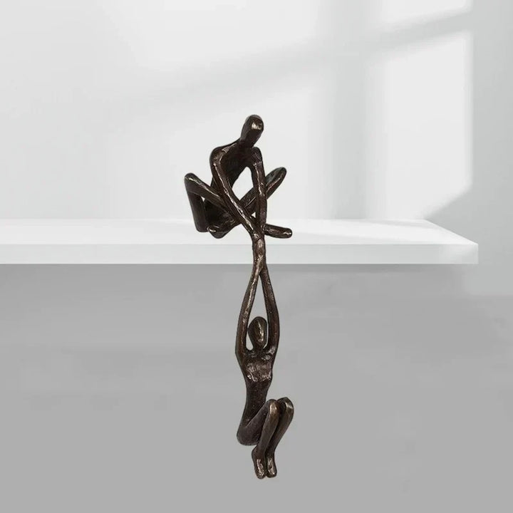 Eternal Love and Strength Sculpture Figurine – A Symbol of Love and Harmony