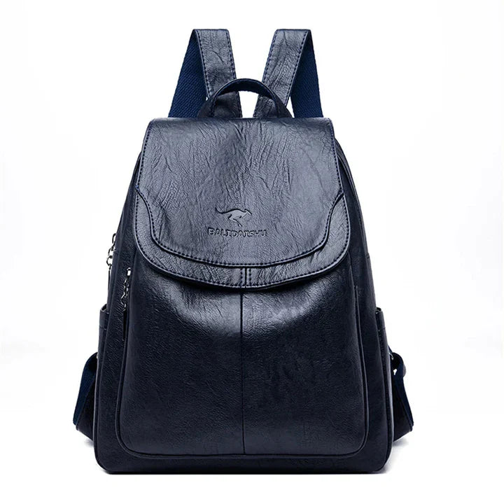 Durable Leather Backpack for Women with Timeless Style