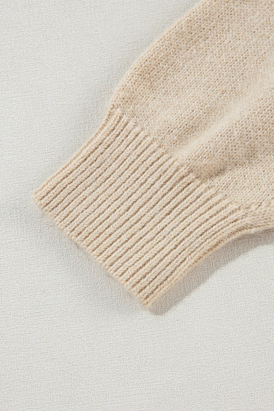 Florell | Women’s Floral Knit Sweater | Subtle Detail & Everyday Layer