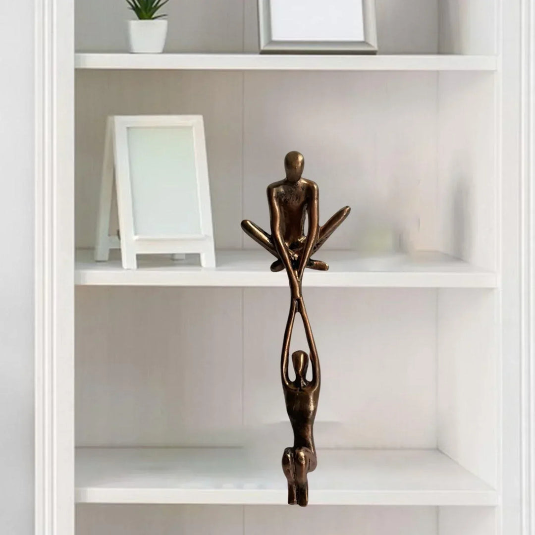 Eternal Love and Strength Sculpture Figurine – A Symbol of Love and Harmony