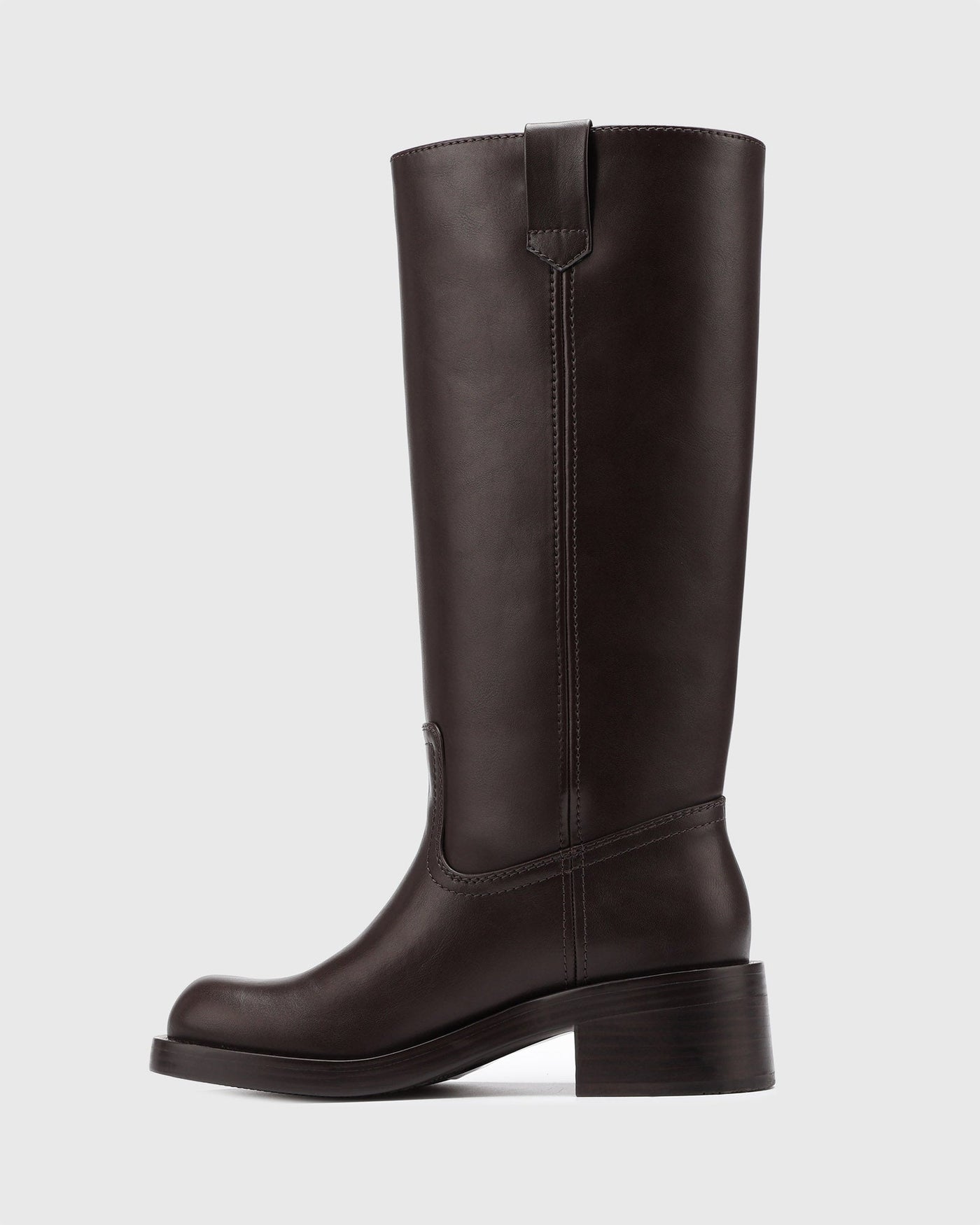 Milira | Women’s Stacked Heel Knee Boots | Timeless Comfort