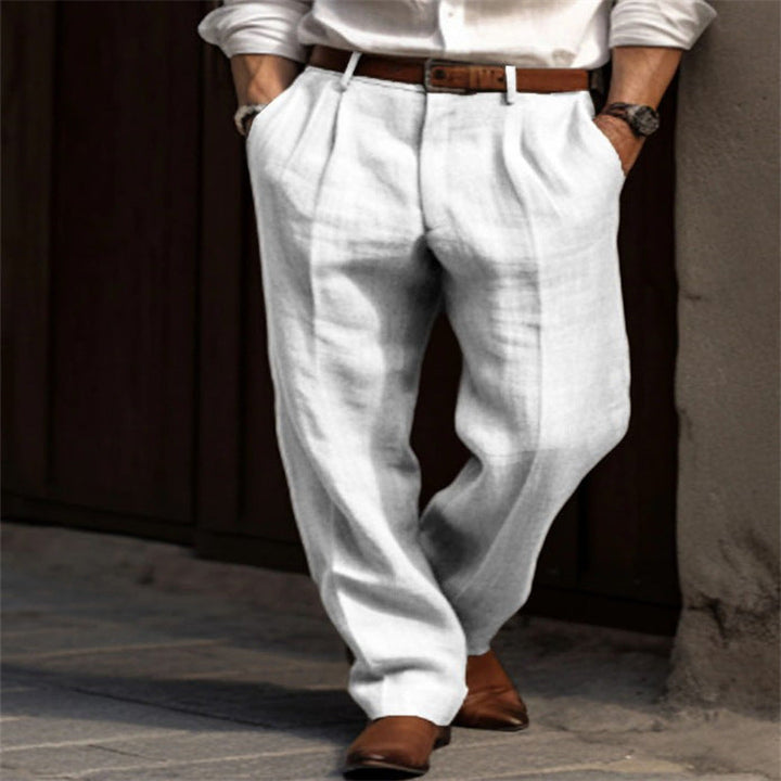 Men’s Linen Trousers – Relaxed Style for Summer Days
