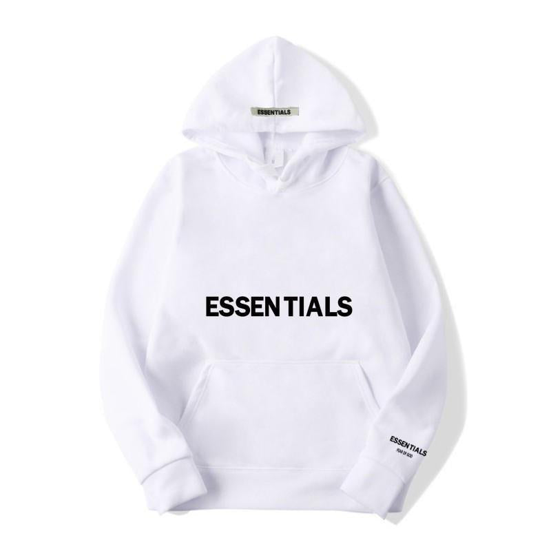 Warm Fleece Hoodie with Letter Print Cozy Comfort Meets Urban Style