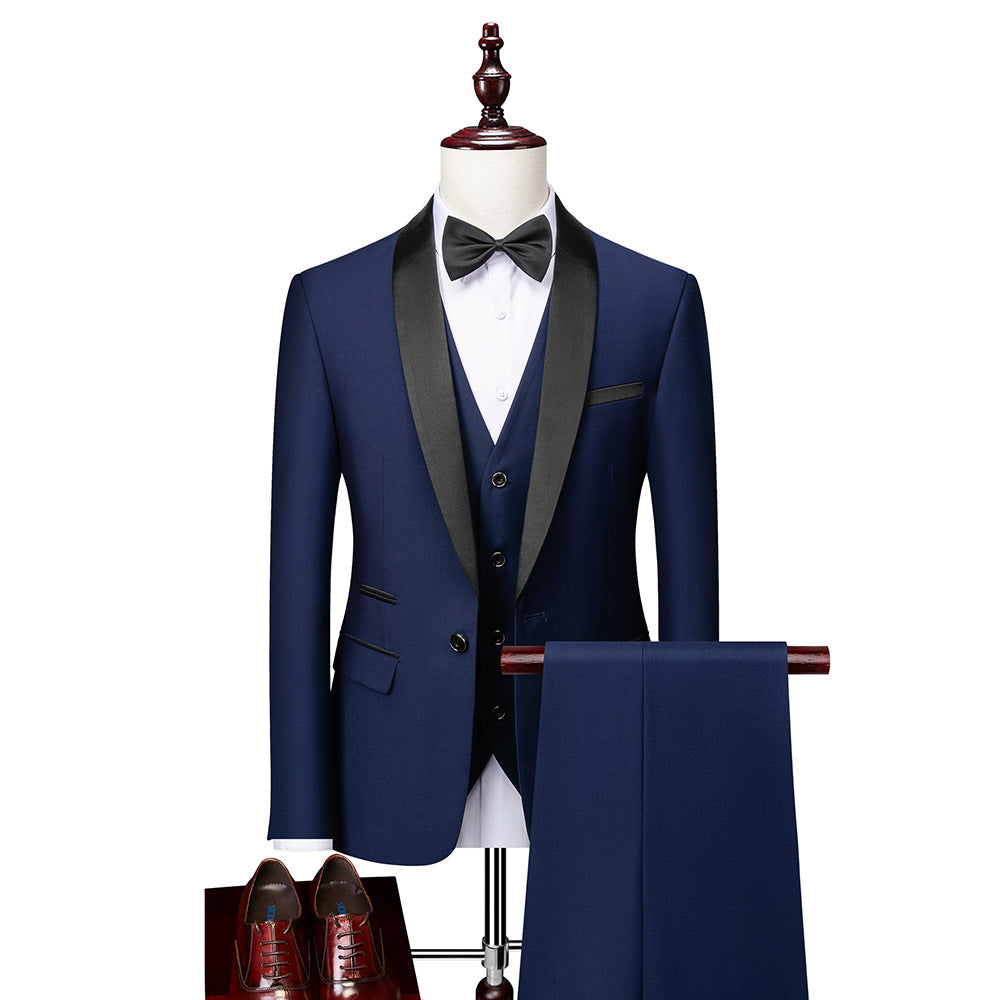Men’s 3-Piece Slim Fit Suit Set
