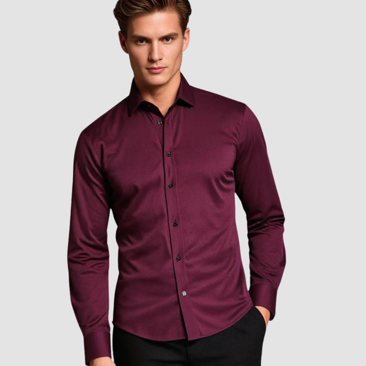 Men's Stretch Shirt with Comfort & Style