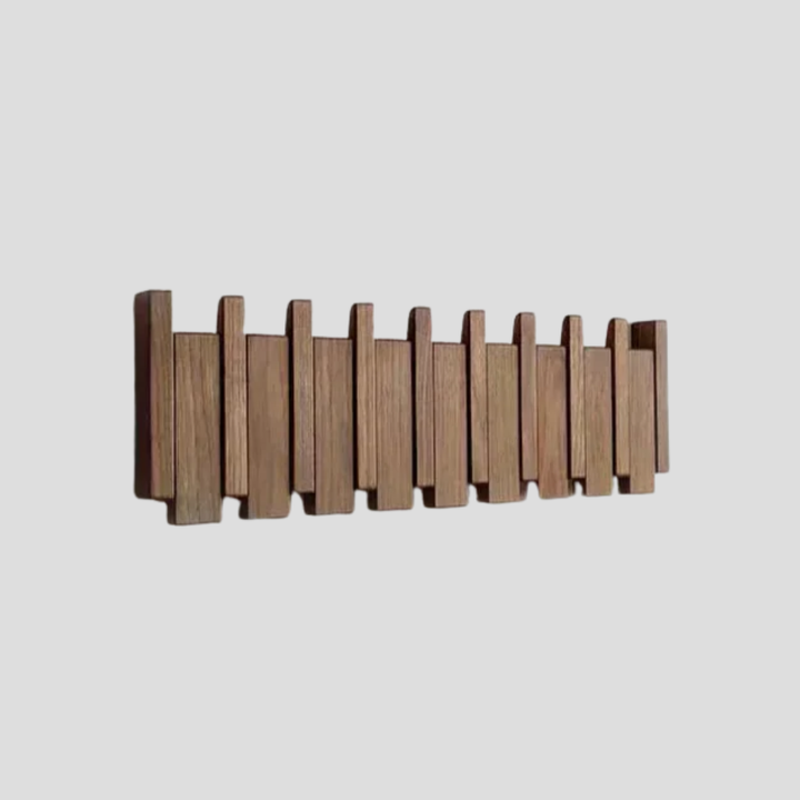 Wooden Piano Coat Rack