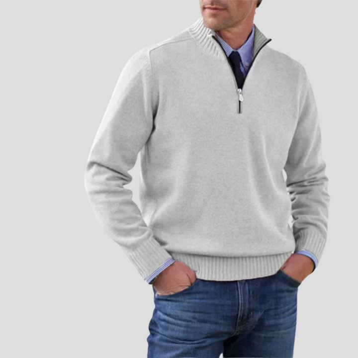 Men’s Half-Zip Sweater – Stylish Layering Choice