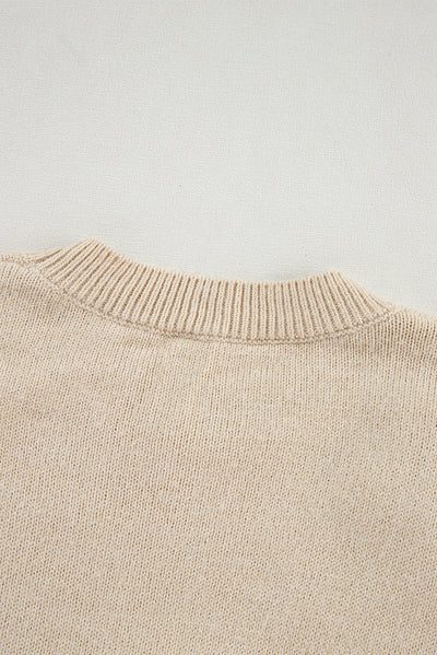 Florell | Women’s Floral Knit Sweater | Subtle Detail & Everyday Layer