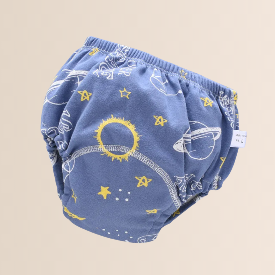 Reusable 6-Layer Cotton Baby Training Pants