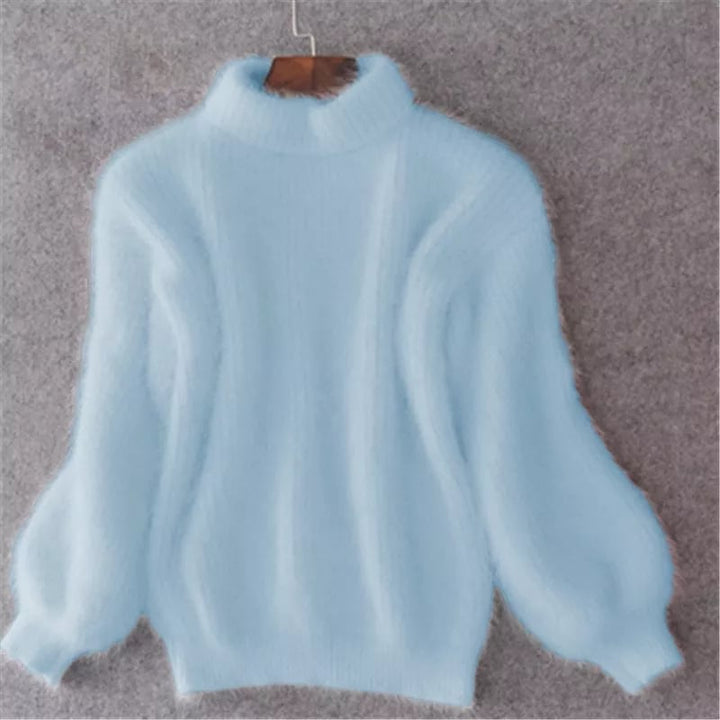 Mohair Turtleneck Sweater