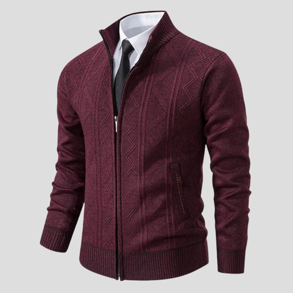 Men’s Cardigan – Knit Style Layering Piece