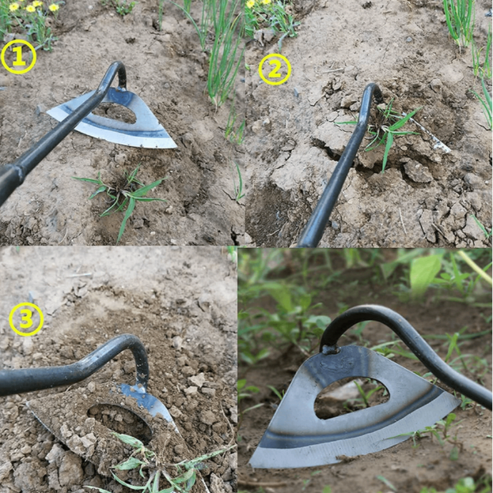 All Steel Hollow Hoe For Gardening