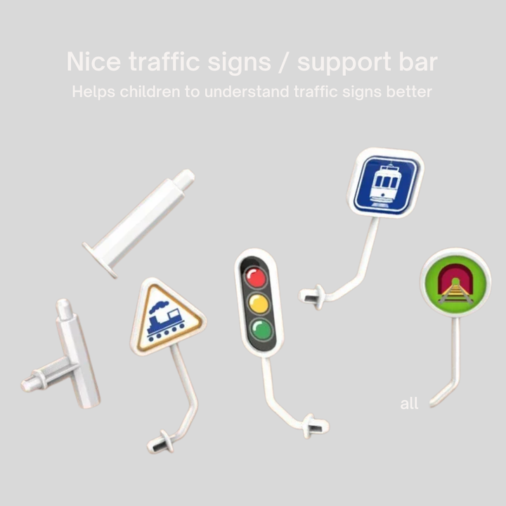 Mechanical 3D Train Building Set