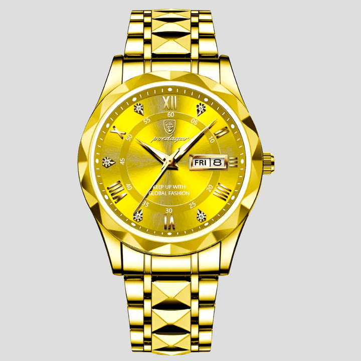 Everyday Business Wear Luxury Men’s Stainless Steel Watch