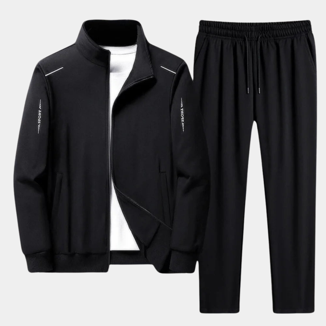 Two-Piece Drawstring Tracksuit – Stylish and Functional for Any Occasion