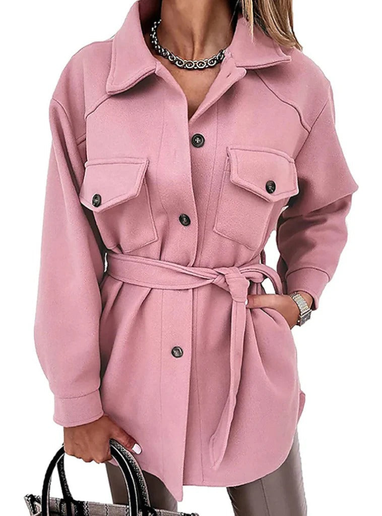 Lynda Stylish Spring Coat – Elevate Your Spring Wardrobe with Timeless Elegance