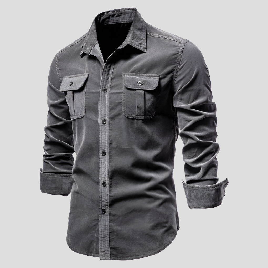 Corduroy Shirt for Men Timeless Texture Everyday Comfort