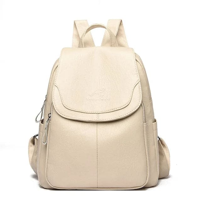 Durable Leather Backpack for Women with Timeless Style