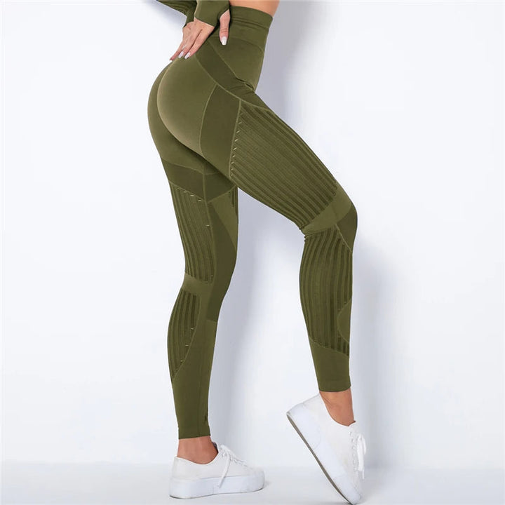 Sculpting High-Waist Seamless Leggings for Women