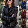 High-Quality Leather Jacket in Vibrant Colors