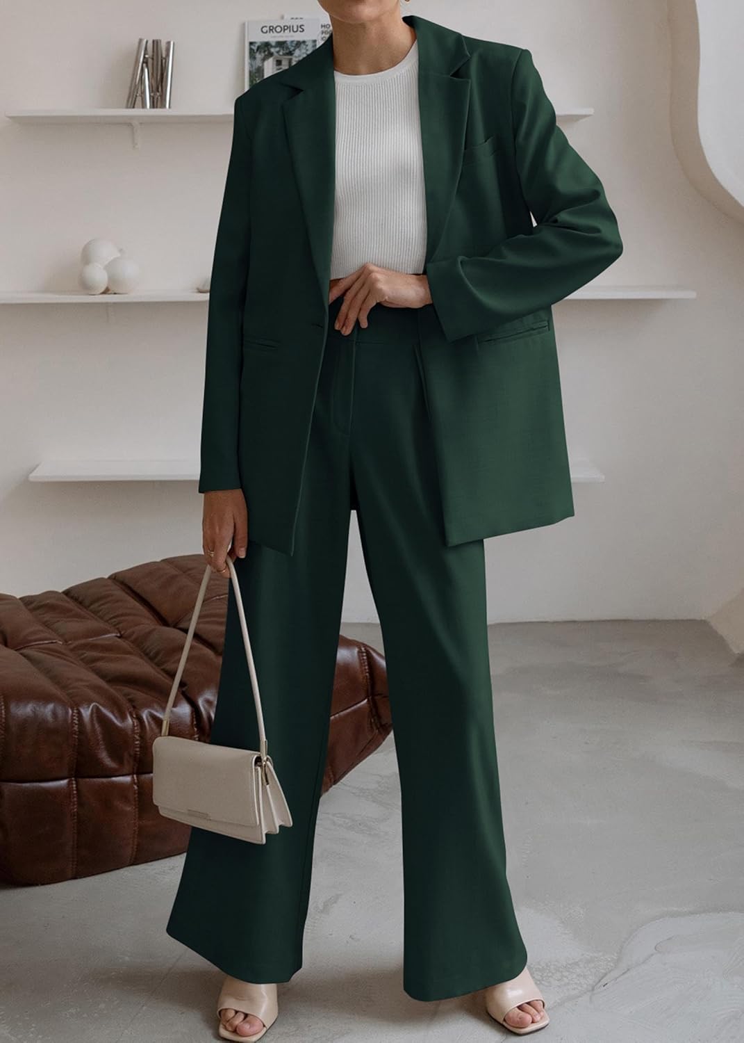 Women’s Blazer & Trouser Set for Office and Casual Wear