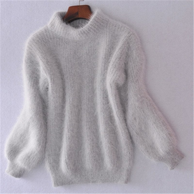 Mohair Turtleneck Sweater